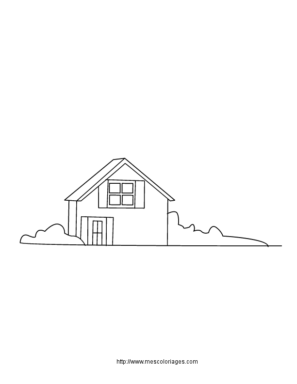 Domy i mieszkania kolorowanki